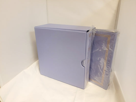 DELUXE PHOTO ALBUM SLIPCASE - LAVENDER