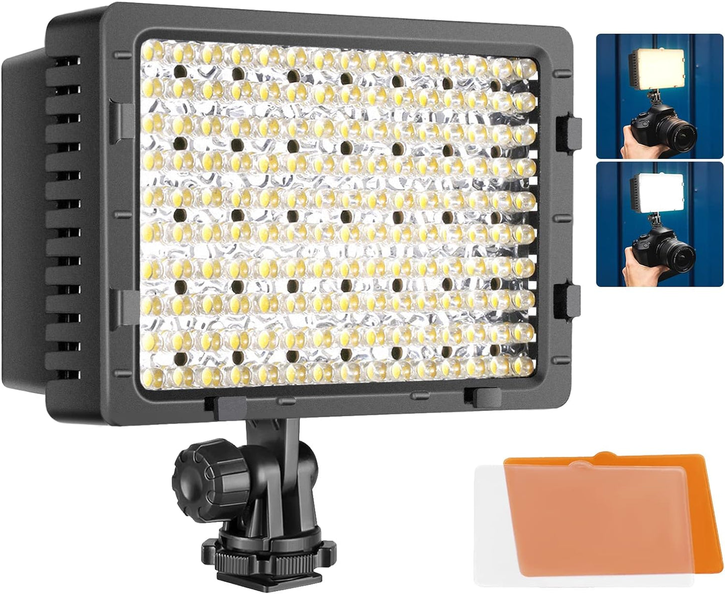 160 LED CN-160 Dimmable Ultra High Power Panel Digital Camera