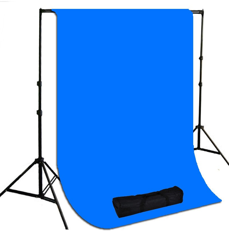 10 x 20 Blue Muslin Backdrop