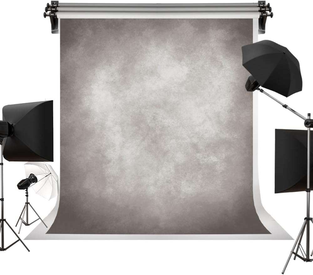 6x9ft Gray Abstract Photography Backdrops Grey Portrait Photo Studio Prop Background