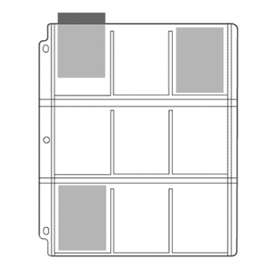 Century Vinyl Photo Pages, Holds 18 - 2-1/2" x 3-1/2" (25/pk)