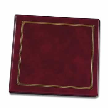 LIBRARY CD/DVD ALBUM - BURGUNDY