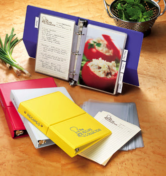 RECIPE COLLECTOR ALBUM, YELLOW