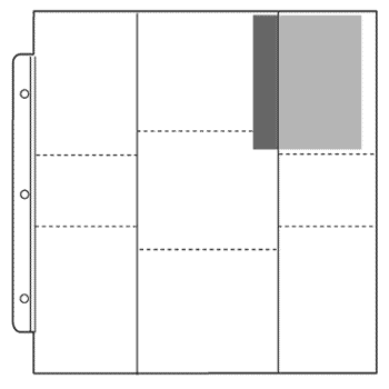 EZ2C POLY PRO PHOTO PAGES, HOLDS 14 - 3-1/2INX 5-